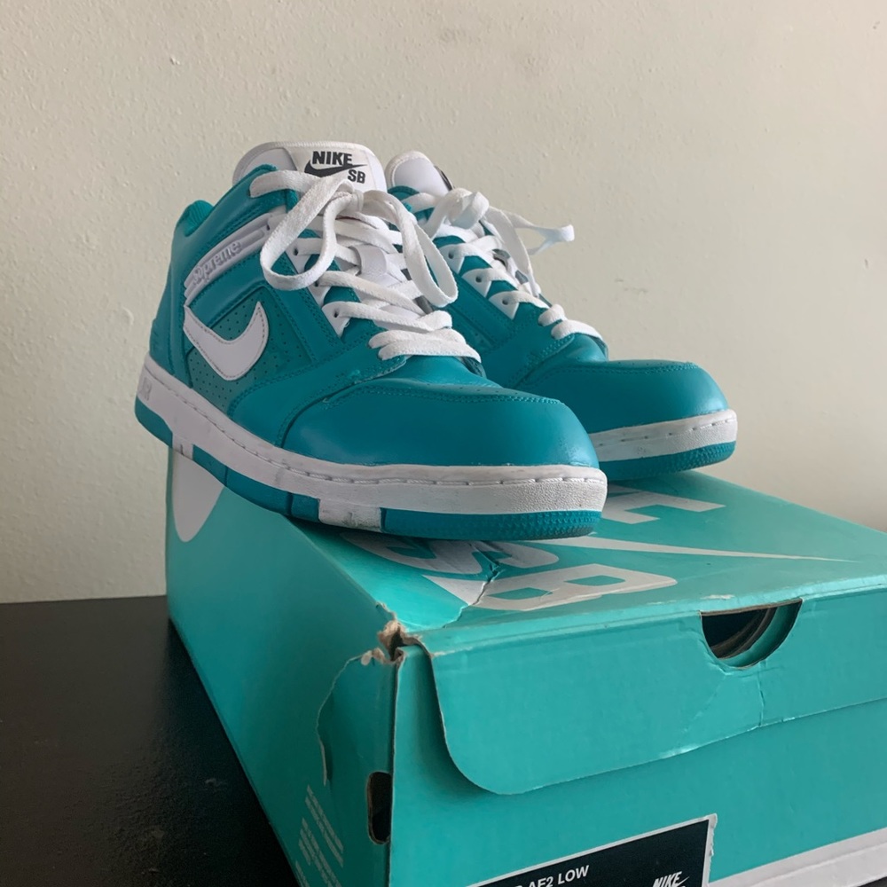 Nike x supreme af2 (Air Force 2) size ten